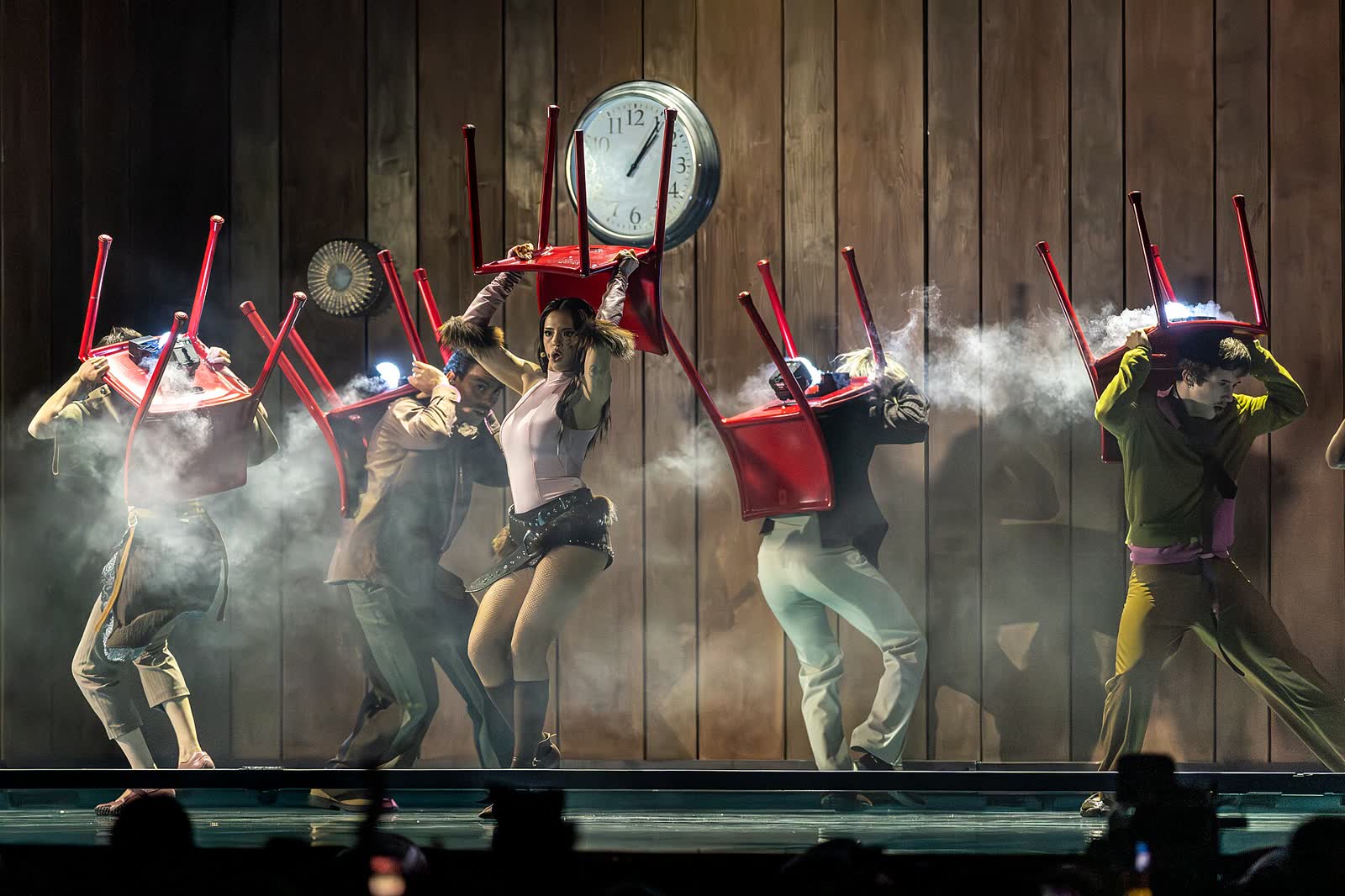 DARA performing Bangaranga for Bulgaria in the Eurovision 2026 Grand Final in Vienna