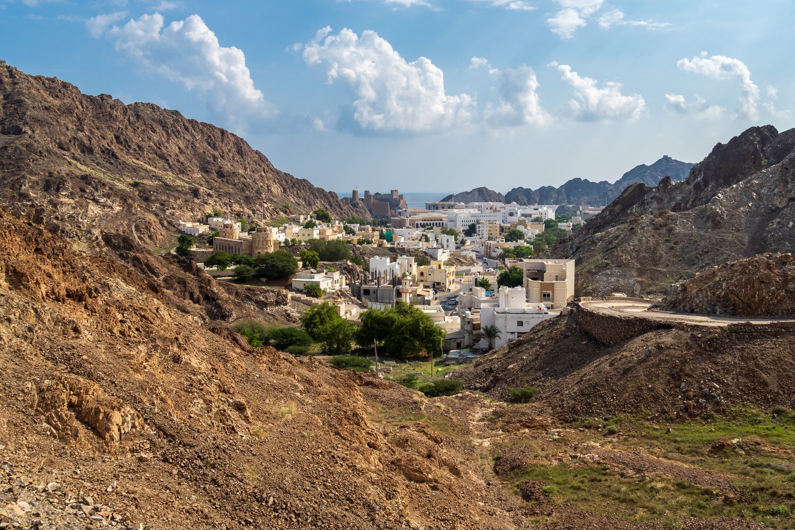 Muscat, Oman skyline